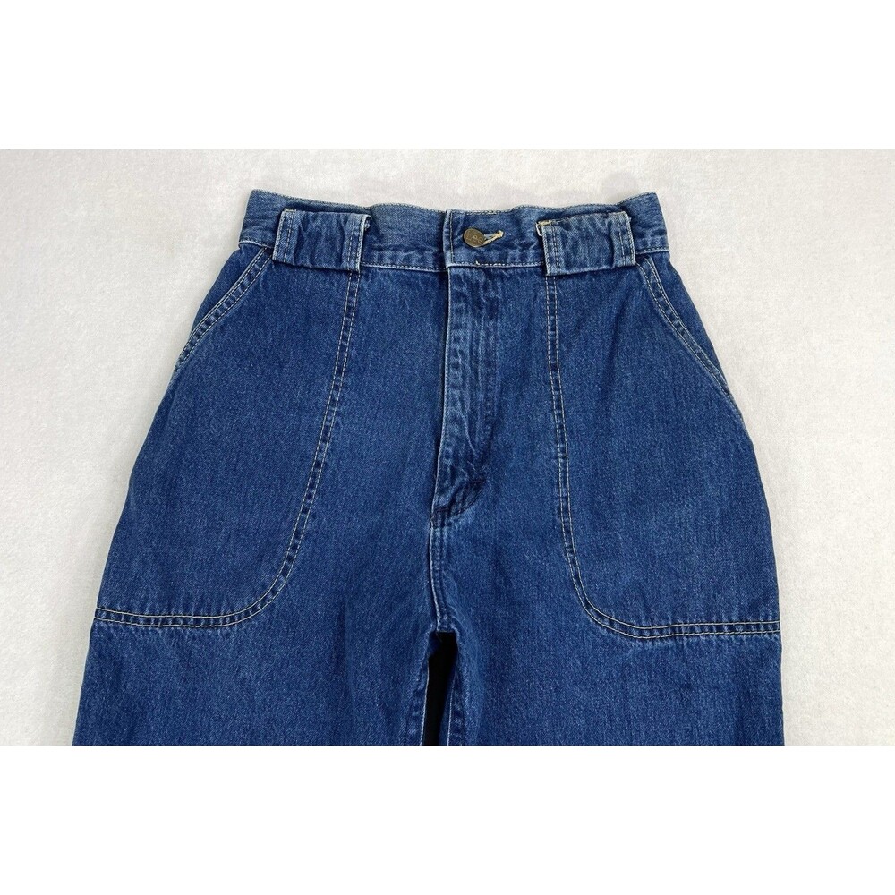 Vtg Lee Curvy Mom Jeans Tapered 80s Union Made USA High Rise Womens 26” Waist - Picture 5 of 14